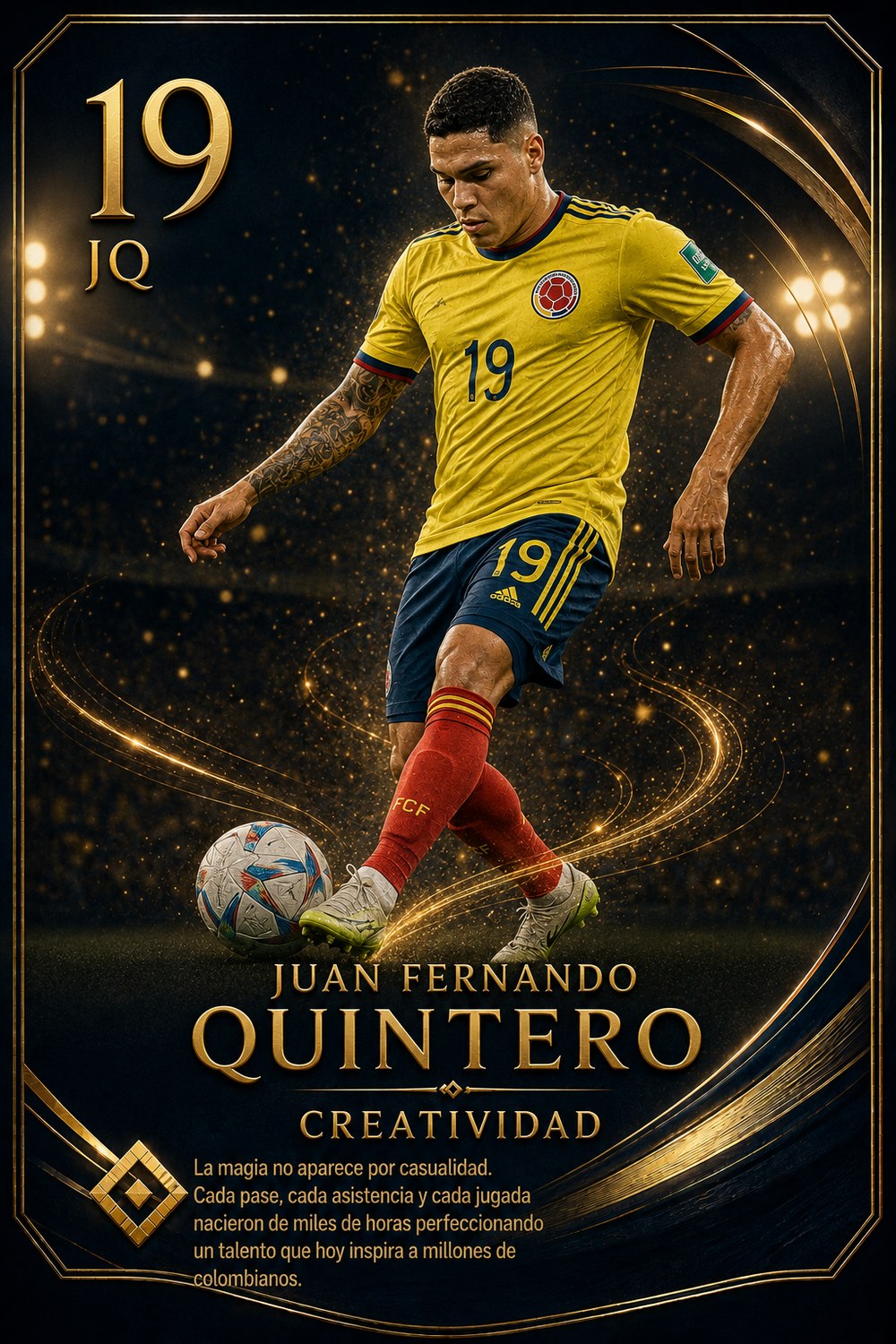 Carta de Juan Fernando Quintero — Creatividad