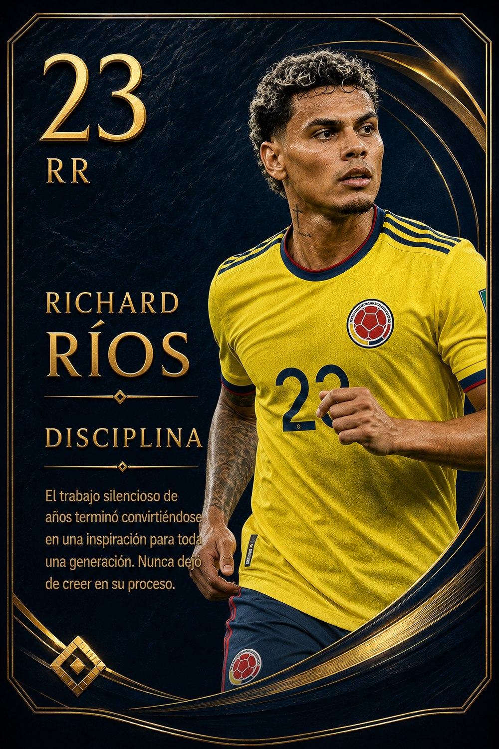 Carta de Richard Ríos — Disciplina
