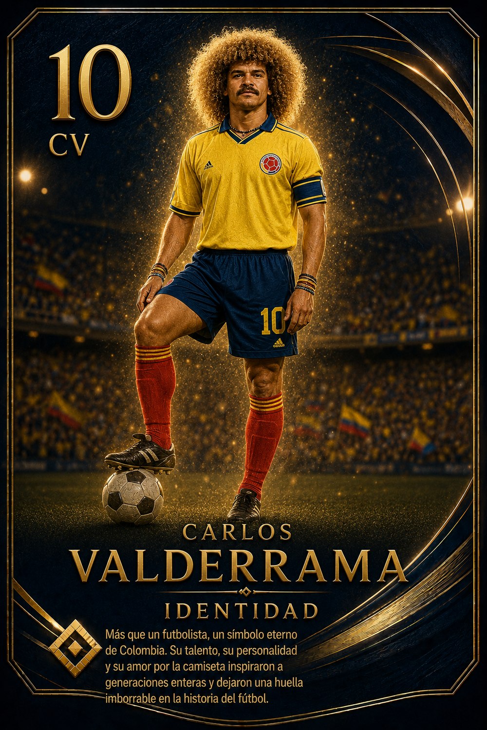 Carta de Carlos Valderrama — Identidad
